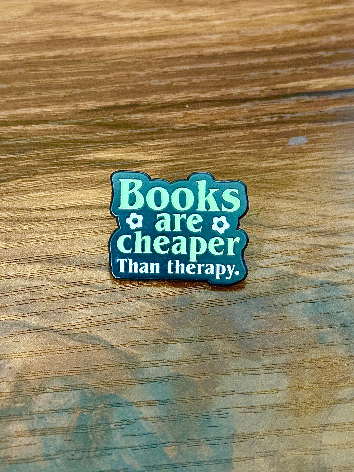 Books are cheaper than therapy