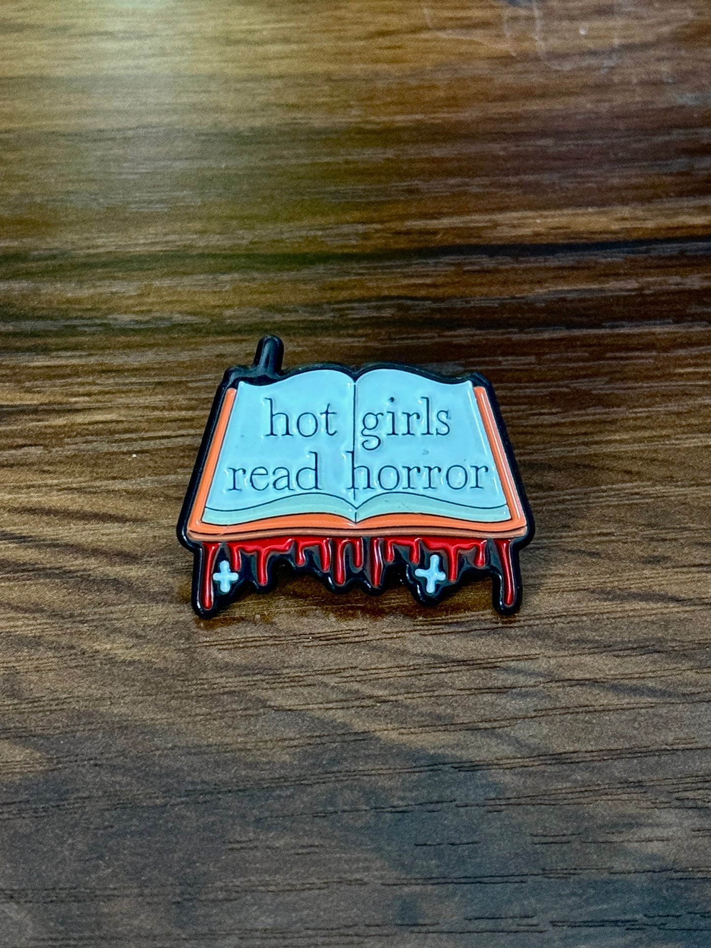 Hot girls read horror