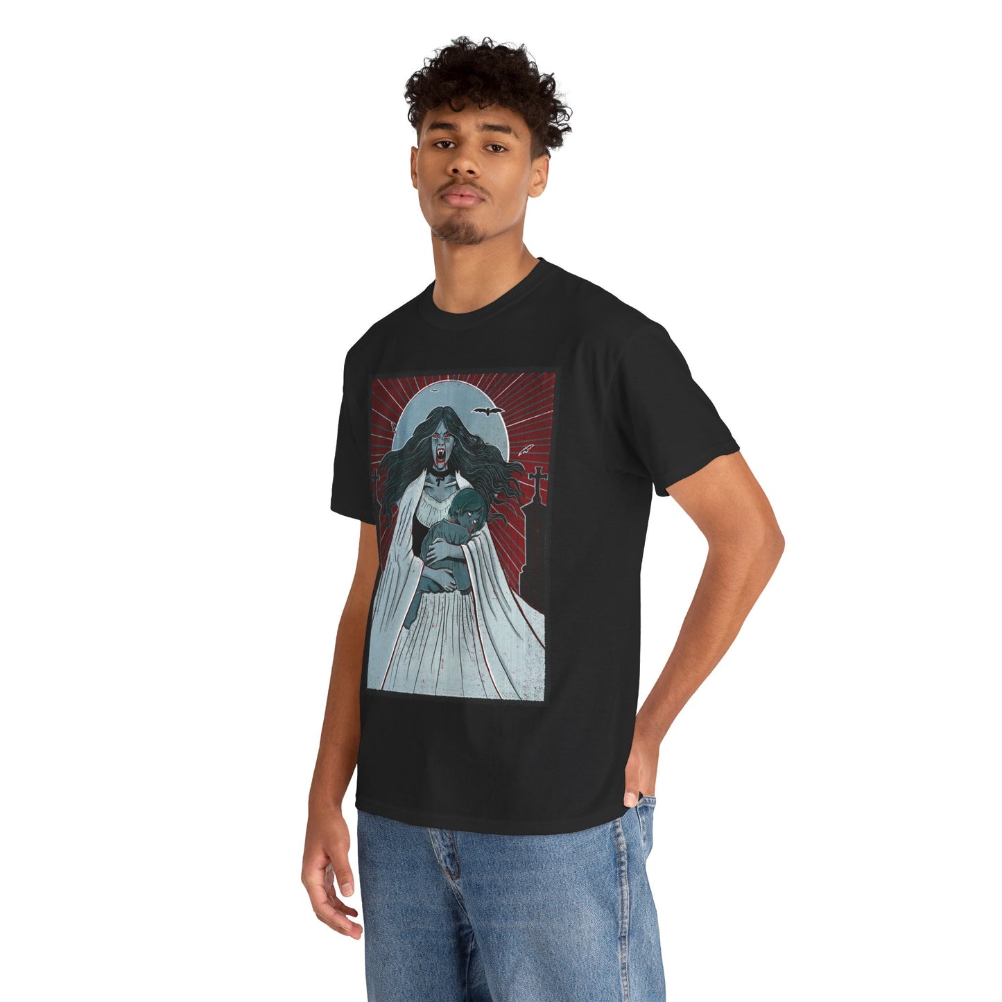 Lucy the Vampire – Unisex Gothic Horror Dracula T-Shirt