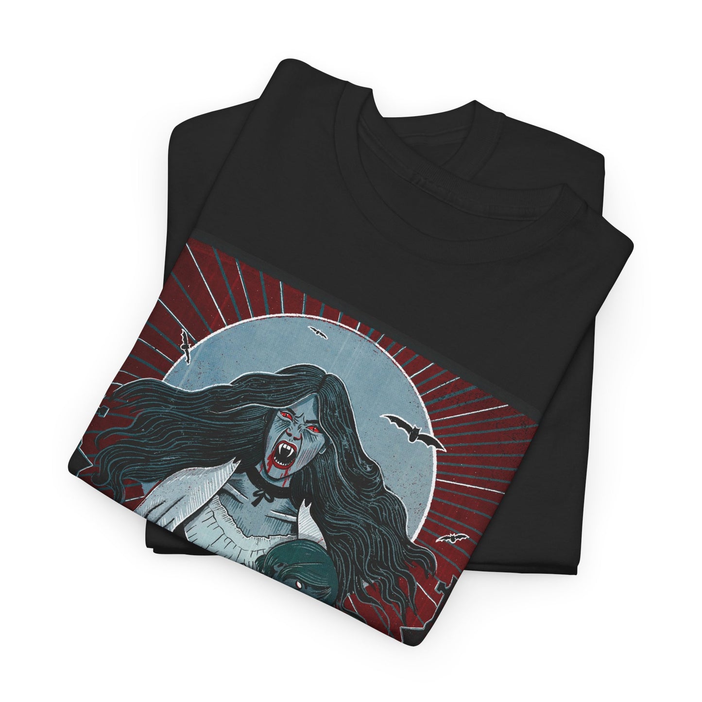 Lucy the Vampire – Unisex Gothic Horror Dracula T-Shirt