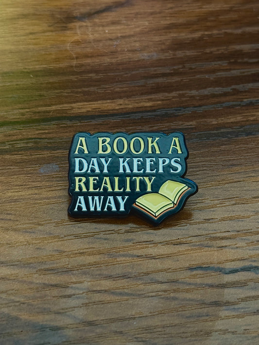 A book a day keeps reality away