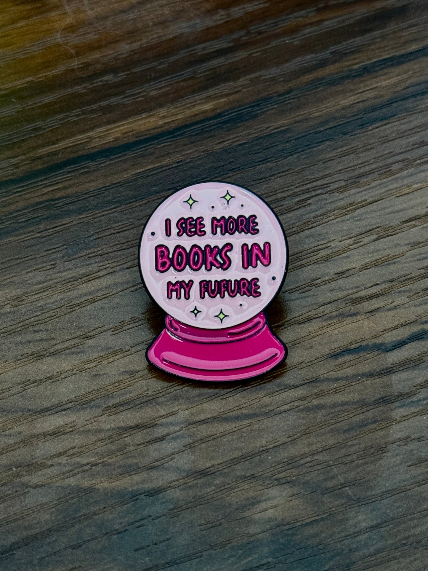 I see more books in my future- crystal ball