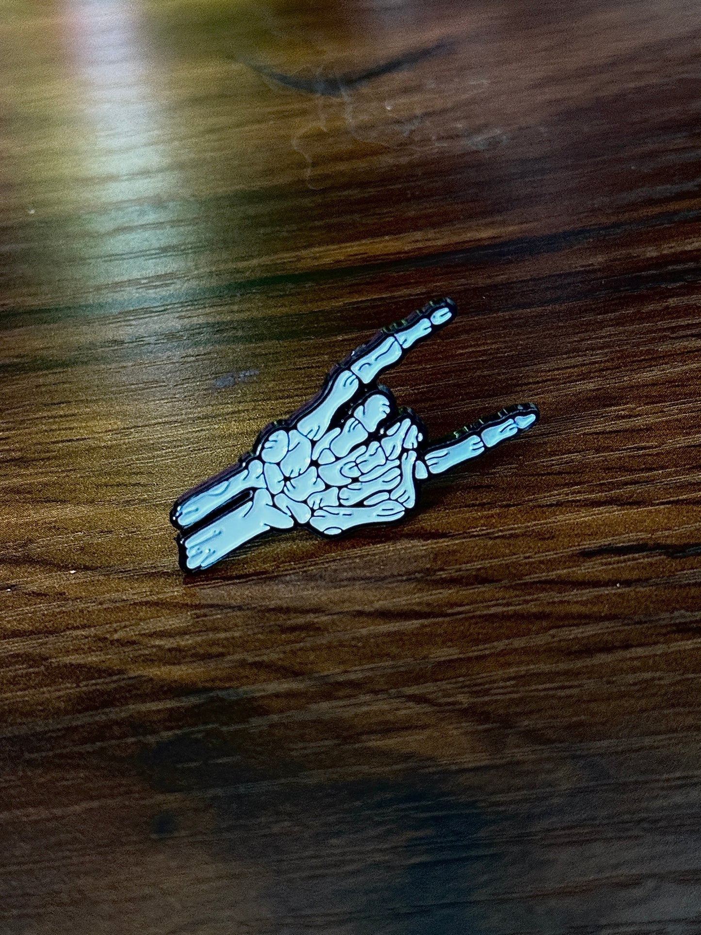 Skeleton rock hand