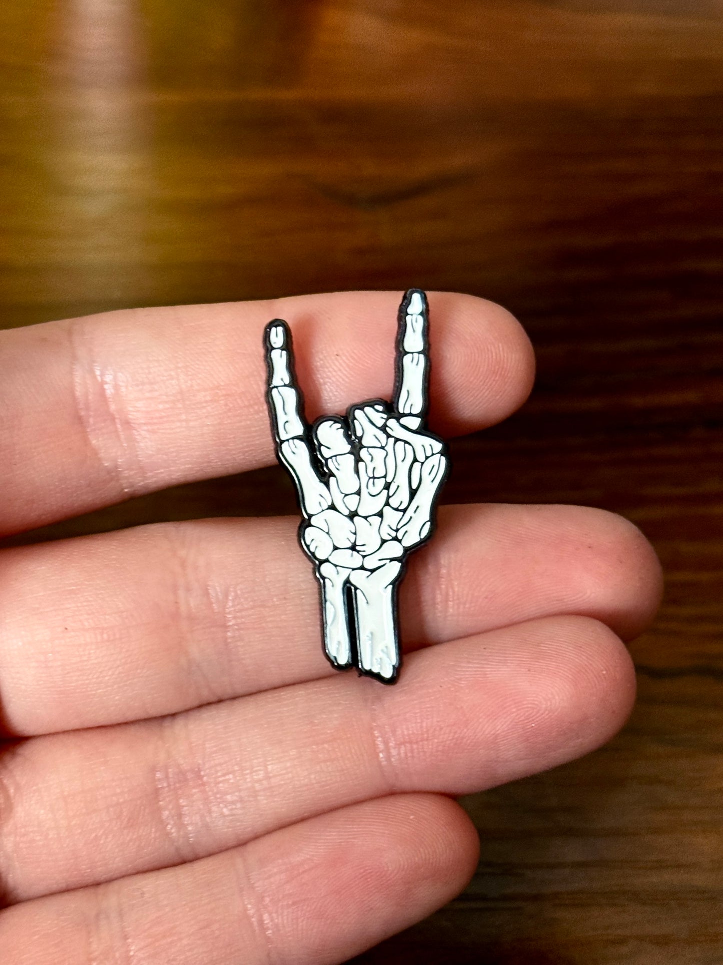 Skeleton rock hand