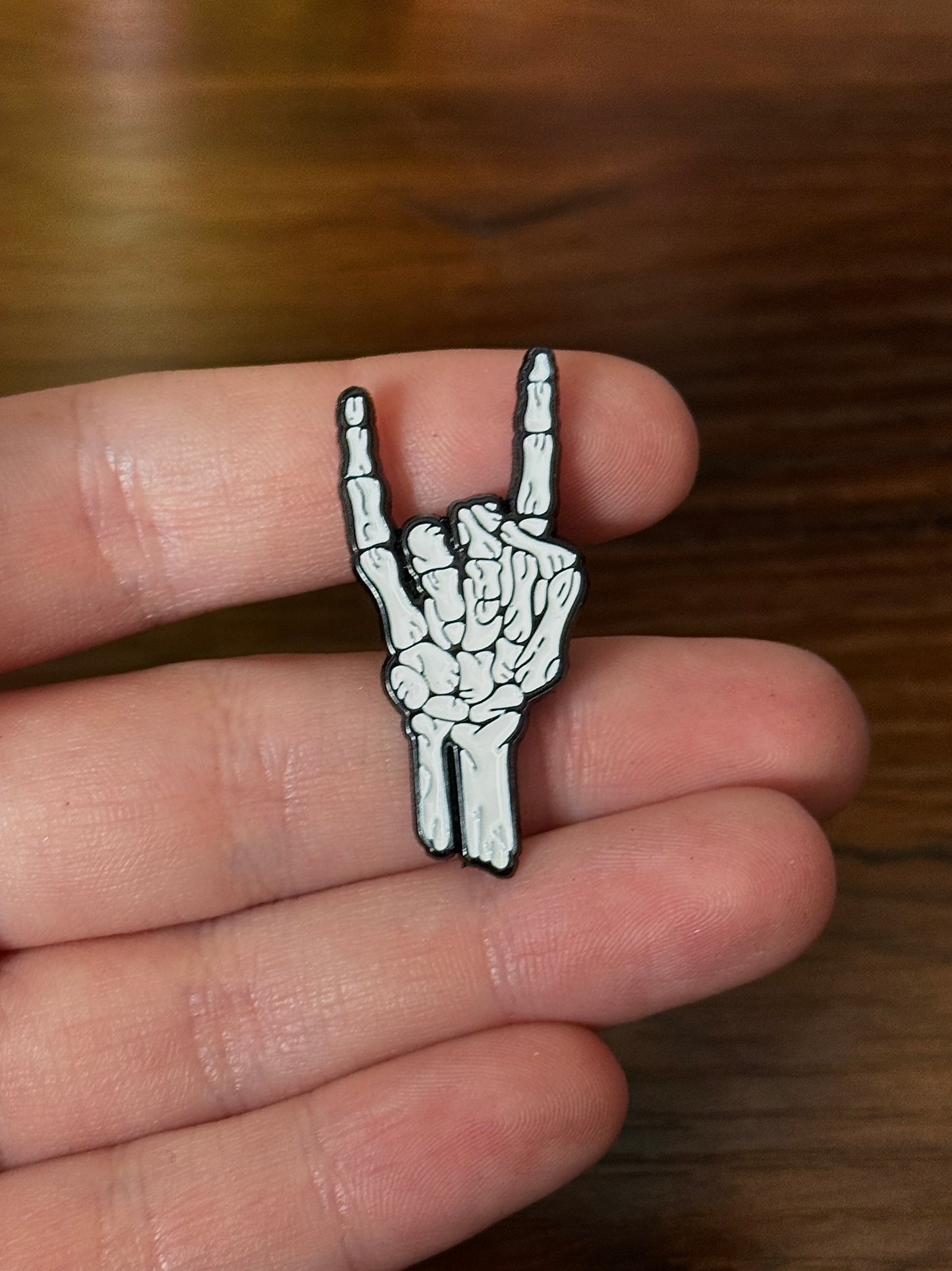 Skeleton rock hand