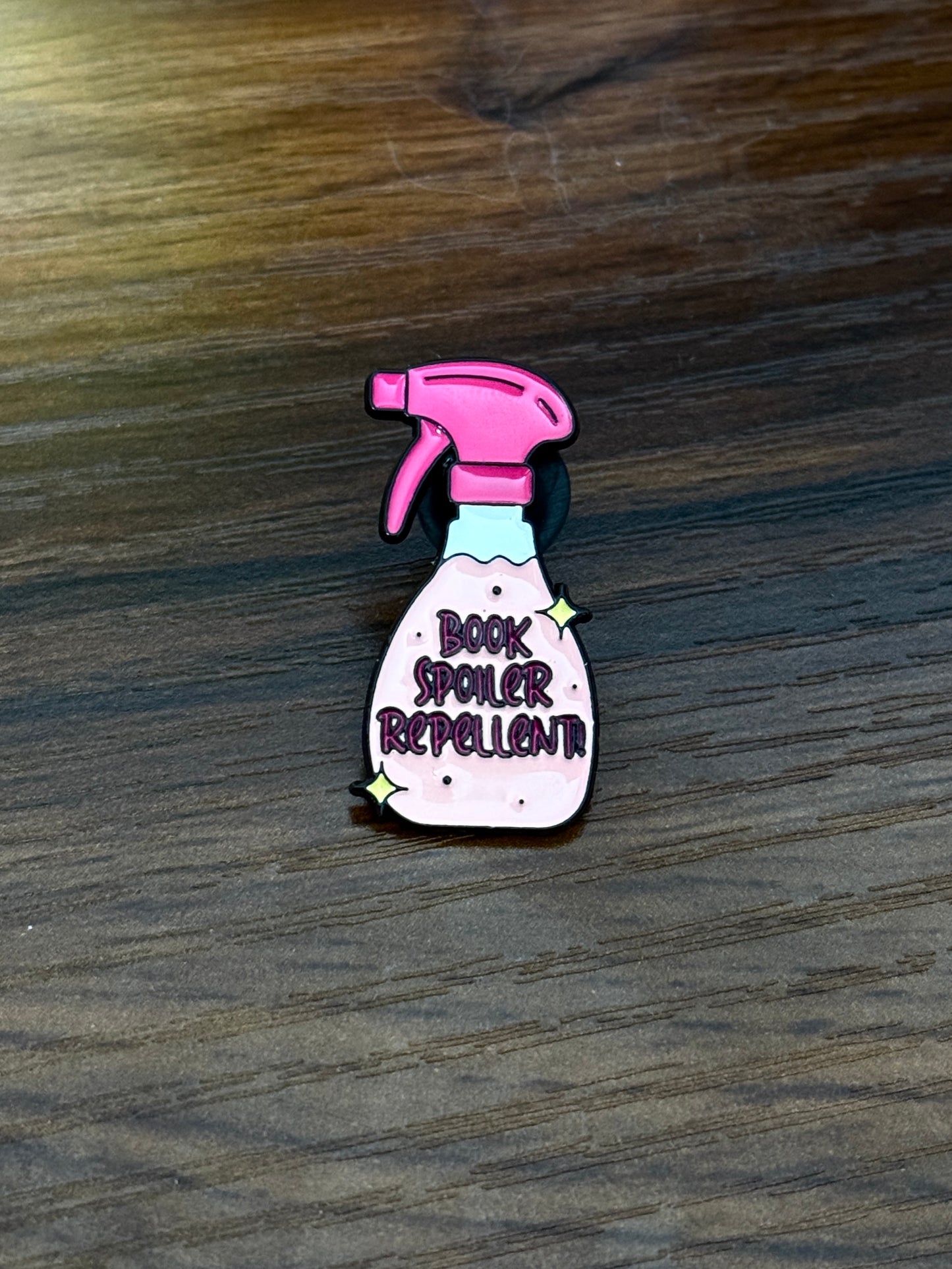 Book spoiler repellent