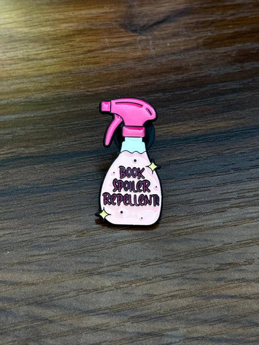 Book spoiler repellent